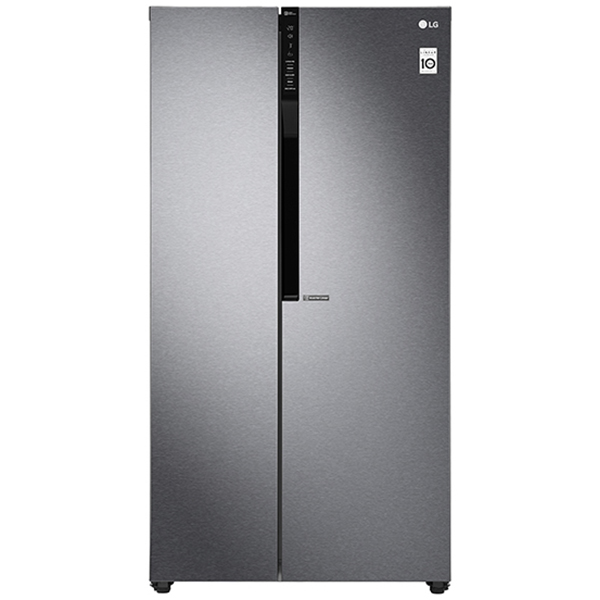 660 L Dark Grapite Side-by-Side Refrigerator
